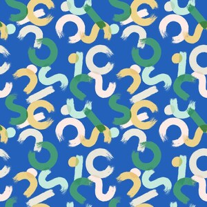 Whatnot Brushwork in Blue Ribbon RS1016 13 von Rashida Coleman Hale - Ruby Star Society - Fat Quarter