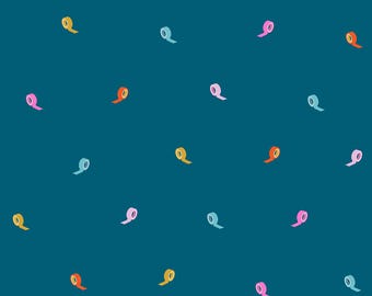 Washi Plus -- (RS1101 12) Roll With It in Teal by Rashida Coleman Hale for Ruby Star Society