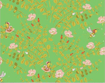 Heather Ross Studio Edit -- 37023D-5  Calico in Orange