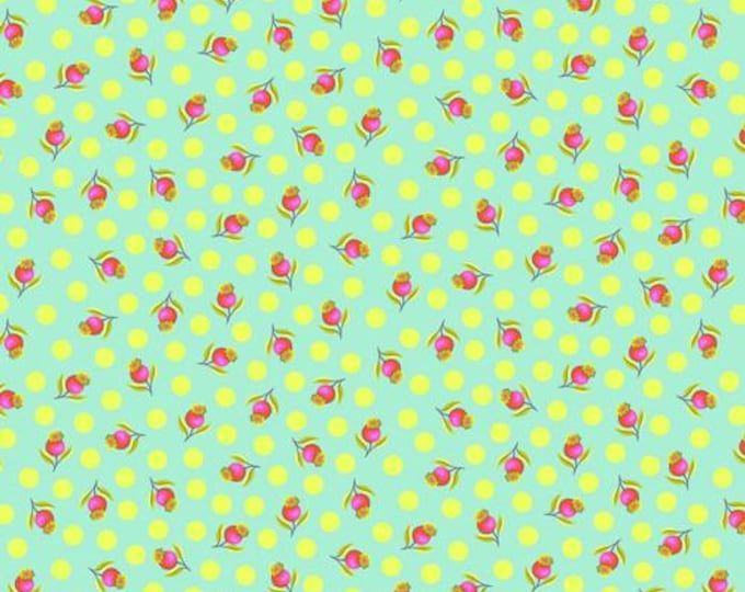 Tula Pink's Untamed -- Fat Quarter Impending Bloom in Moonbeam