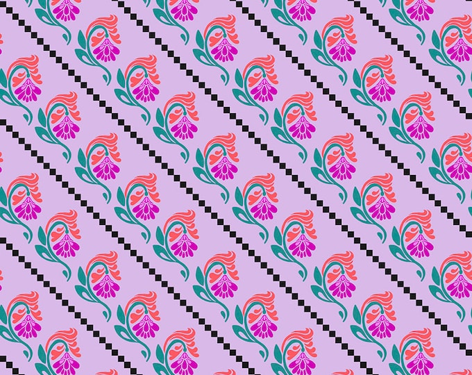Fluent Fabric by Anna Maria Horner -- Fat Quarter of Tilt in Lavender