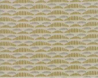 Moda Big Sky Woodcut Gold (1670412) by Annie Brady -- Fat Quarter