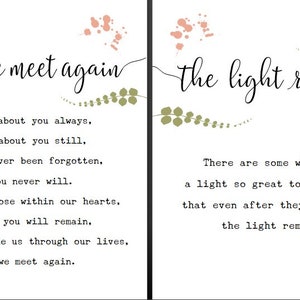 Celebration of Life Poems, Printable Funeral Signs, Loss of a Loved One, Celebration of Life Ideas