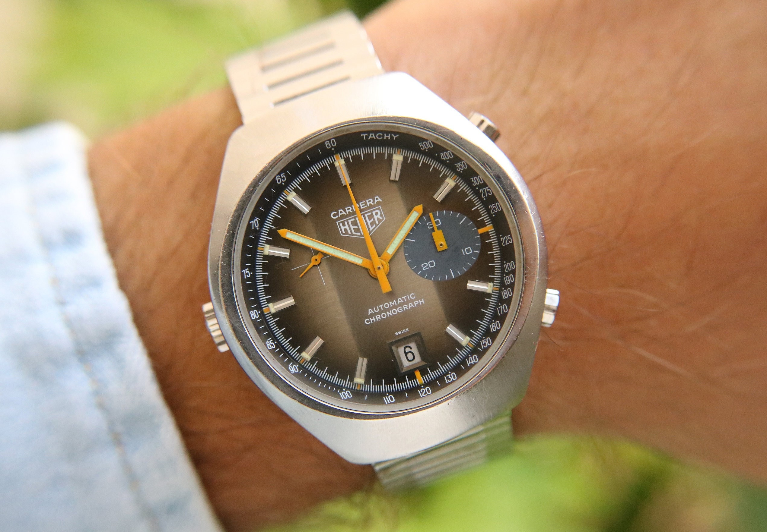 OROLOGIO DA POLSO Da Uomo Vintage Seiko 5 Automatico Placcato Oro Day - Foto 2