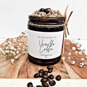 Vanilla Coffee Sugar Scrub