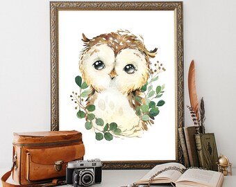 Owl Nursery Decor - Etsy