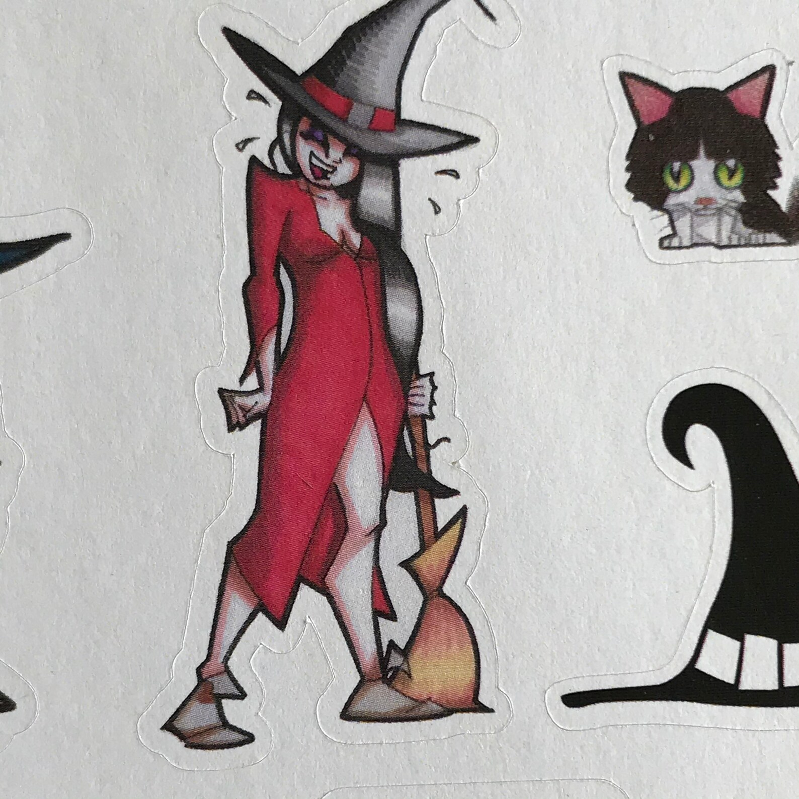 Witch stickers Witch Sticker Sheet Witchy stickers planner Etsy