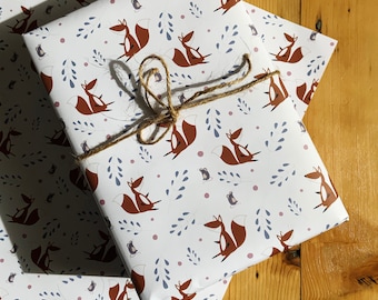 Little Fox Gift Wrap