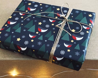 クリスマス ロビン ギフトラップ - ダーク