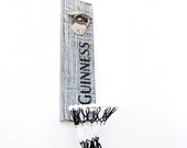 Guinness bottle opener, Guinness, Guinness sign, wall mounted bottle opener, bottle opener, basketball gift, man cave, cap catcher