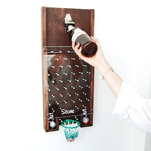 Plinko bottle opener, Plinko game bottle opener, Bottlecap plinko, drinko bottle opener, plinko, drinko plinko, drinko plinko game,