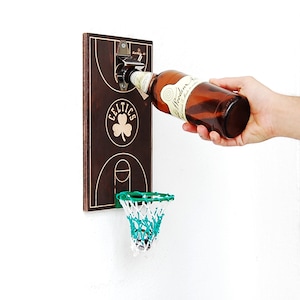 Weihnachtsgeschenk für Celtics-Fan, Boston Celtics-Geschenke, Geschenke für den Boston Celtics-Fan, Beste Geschenke für Celtic-Fans, Celtics-Flaschenöffner