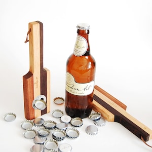 Wooden bottle opener, Hardwood bottle opener, Beer bottle opener, Handheld wooden bottle opener, Hand-Held Wooden Bottle Opener