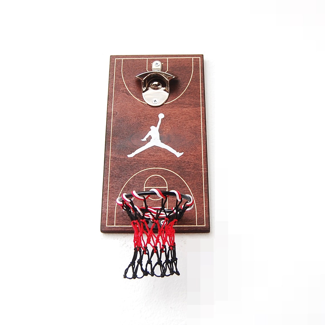 Jordan Michael Jordan Bottle opener wall mount man cave Etsy