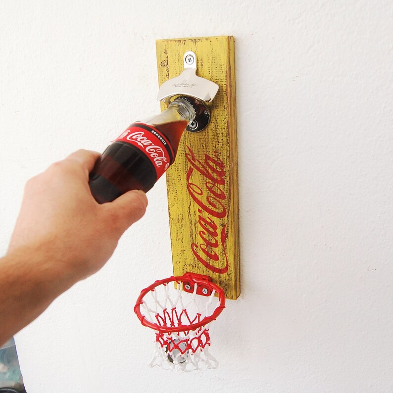 Coca cola bottle opener Coca cola coca cola sign wall Etsy