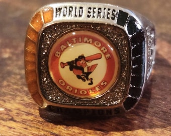 Vintage Replica Baltimore Orioles World Series Champions Ring. - Etsy