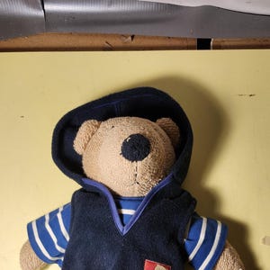 sigikid くま　ぬいぐるみ　ドイツ　ビンテージ　ヨーロッパ　ラッパ　レア sigikid シギキッド☆テディベア くま・クマ ぬいぐるみ 約40cm
