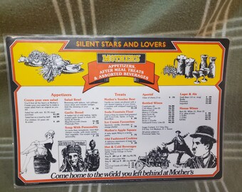 Food Among The Flowers 1980 S Miami Design District Restaurant Menu Art Collectibles Memorabilia Seraplastik Net