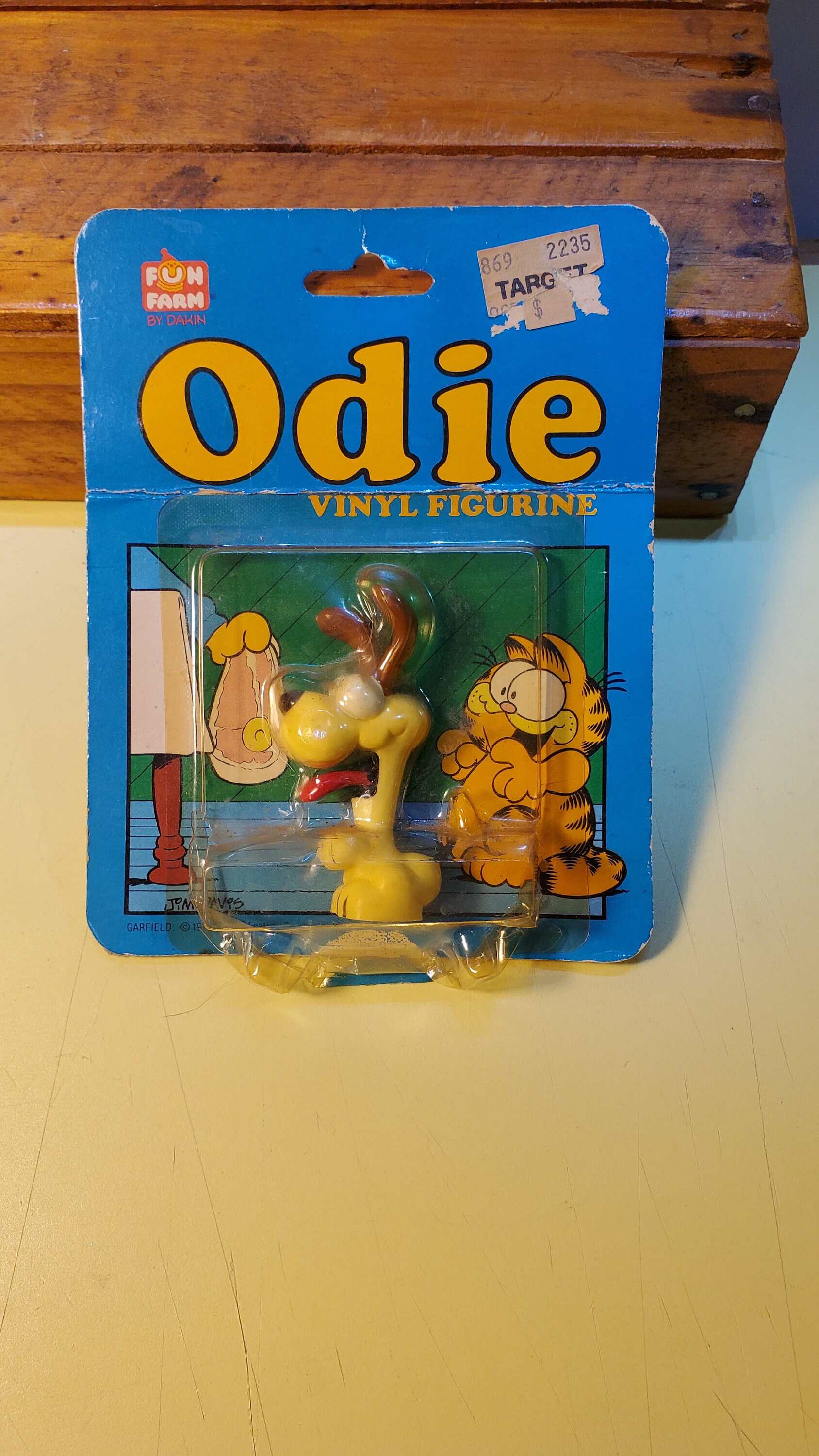 Vintage Garfield Odie Dog Plush 13 Comic Character Cat Pet Toy