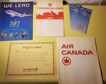Lot of Air Canada Ephemera.