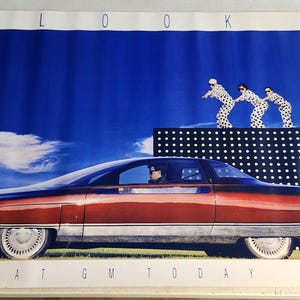 Vintage Cadillac Poster 22&quot;x34&quot;