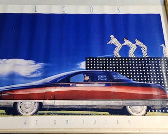 Póster vintage de Cadillac (56 x 86 cm)
