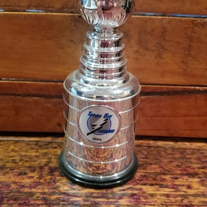 Vintage Labatt&#39;s Miniature Stanley Cup. Tampa Bay Lightning.