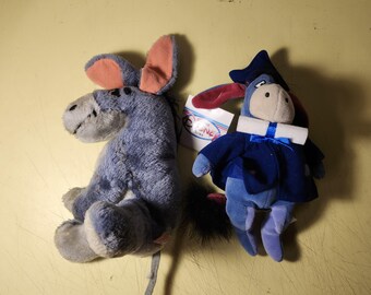 ヴィンテージ イーヨー ぬいぐるみ ディズニー スムースファー ECU