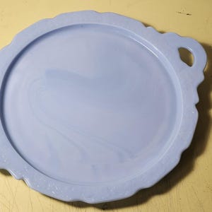 Vintage Delphite Blue 2-handled Platter.