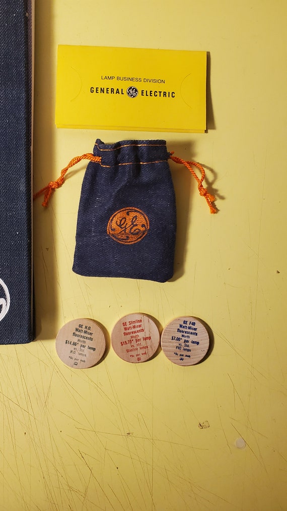 Rare 1970's Levis/general Electric Sales Binder/denim. Awesome! - Etsy