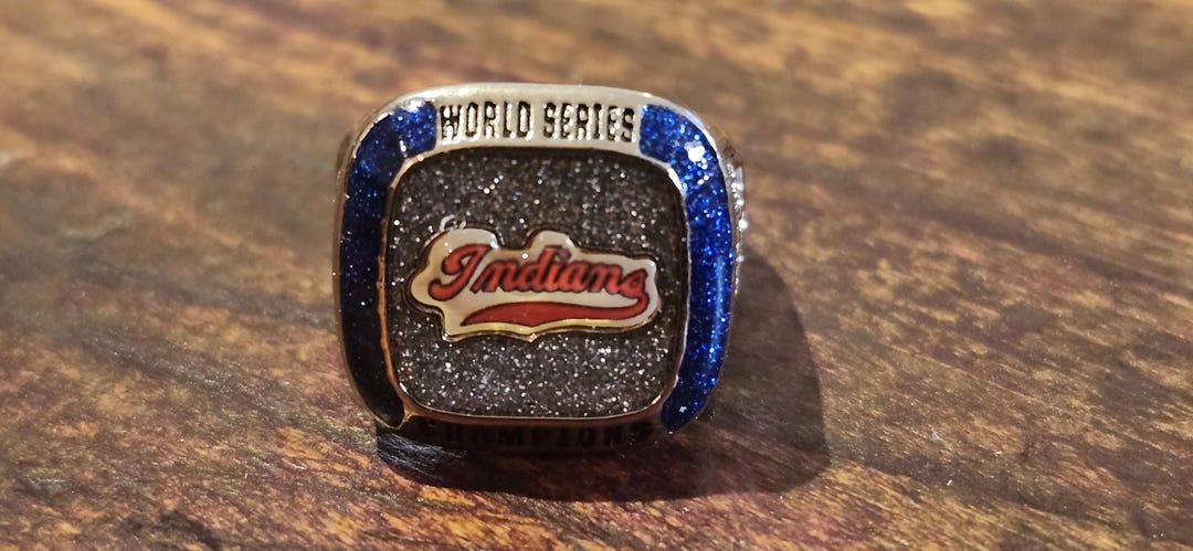 Vintage Replica Cleveland World Series Champions Ring. - Etsy