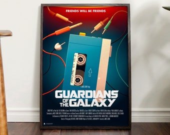 Guardians of the Galaxy – science fiction movie poster