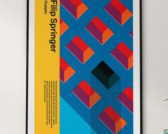 13 Floors – Filip Springer Poster, 20×28 in (50×70 cm), Unframed