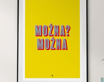 Można? Można – Poster (PL), 20×28 in (50×70 cm), Unframed