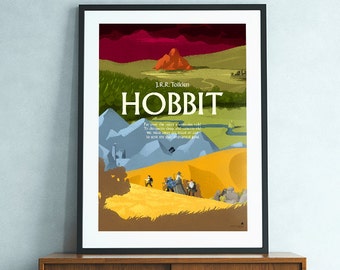 Hobbit (J.R.R. Tolkien) fantasy poster