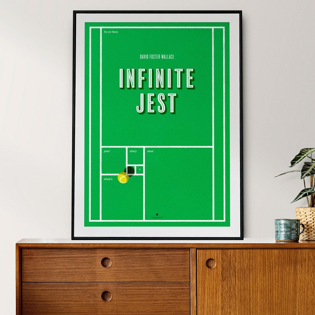 Infinite Jest Poster. Original Iconic Art Print for Every Infinite Jest Poster. Original Iconic Art Print for Every