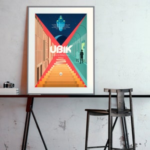 Ubik Philip K Dick space poster. The ultimate bookworm gift image 6