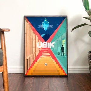 Ubik Philip K Dick space poster. The ultimate bookworm gift image 8