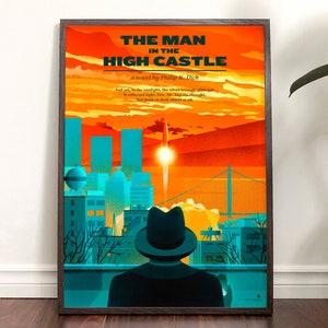 The Man in the High Castle book poster inspired by Philip K Dick for every bookworm out there image 1