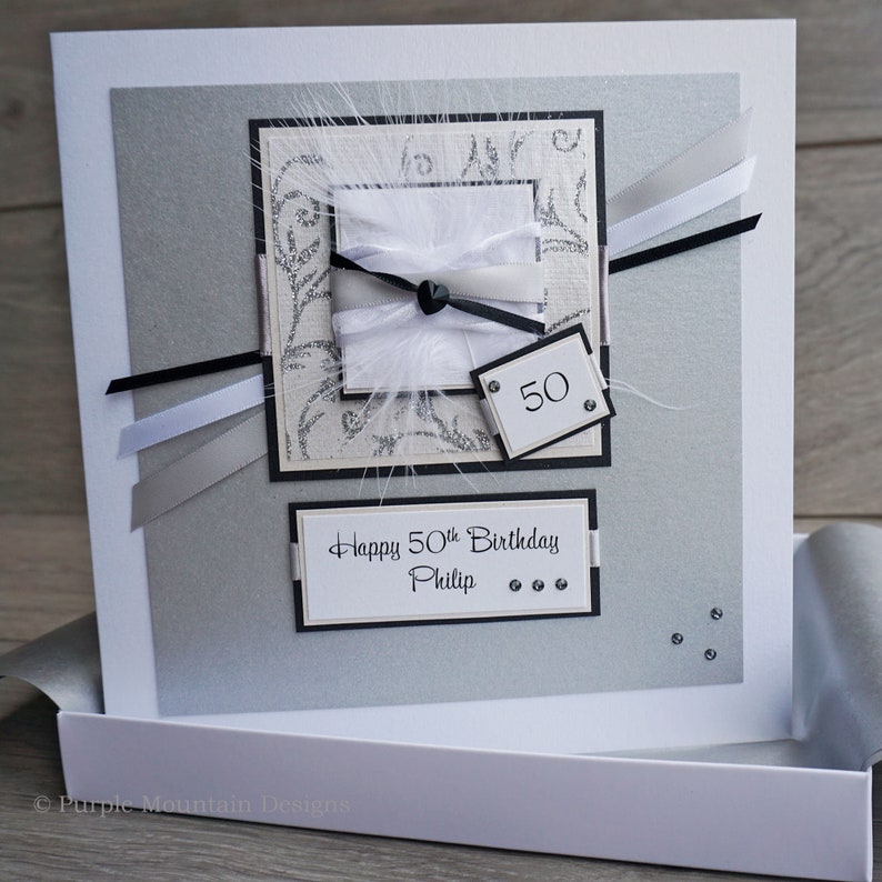 Personalised Boxed 30th Birthday Card for Husband Boyfriend Etsy UK