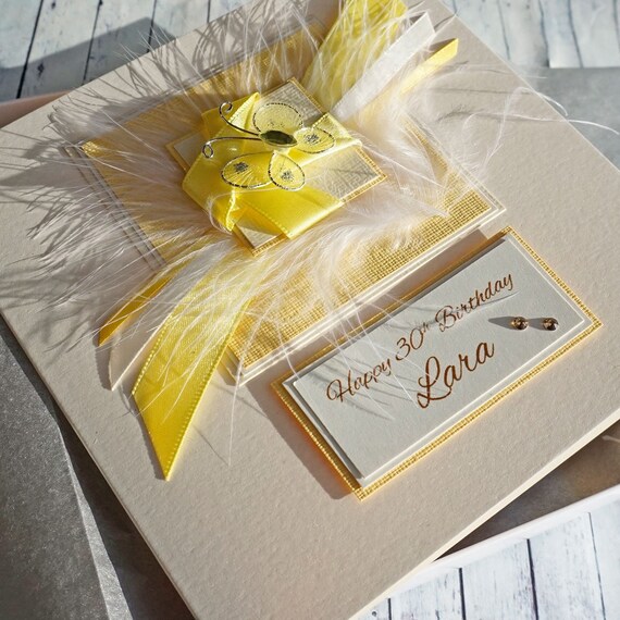 Personalised Birthday Card Friend Sister Daughter 18th 21st 30th 40th 50th 60th