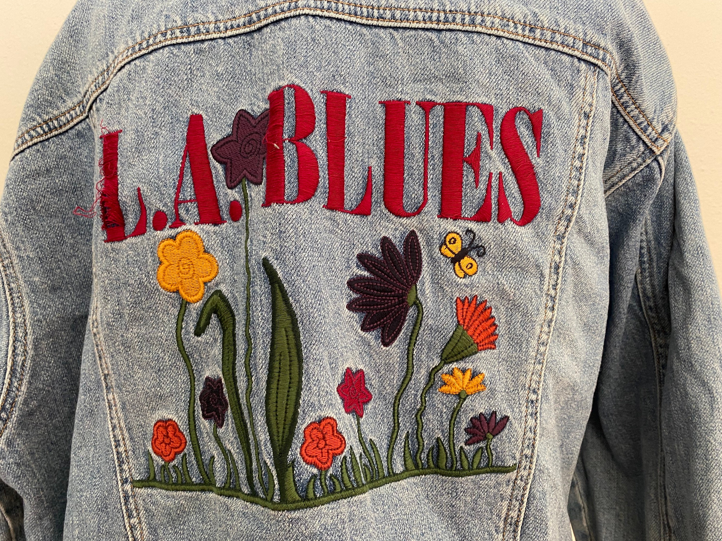 La blues jean jacket sale