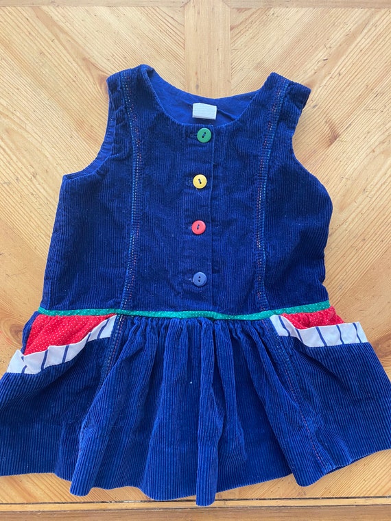 size 3t primary colors outfit. Vintage Baby Dress… - image 7