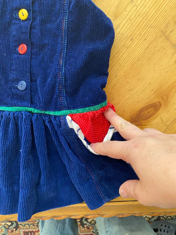size 3t primary colors outfit. Vintage Baby Dress… - image 8