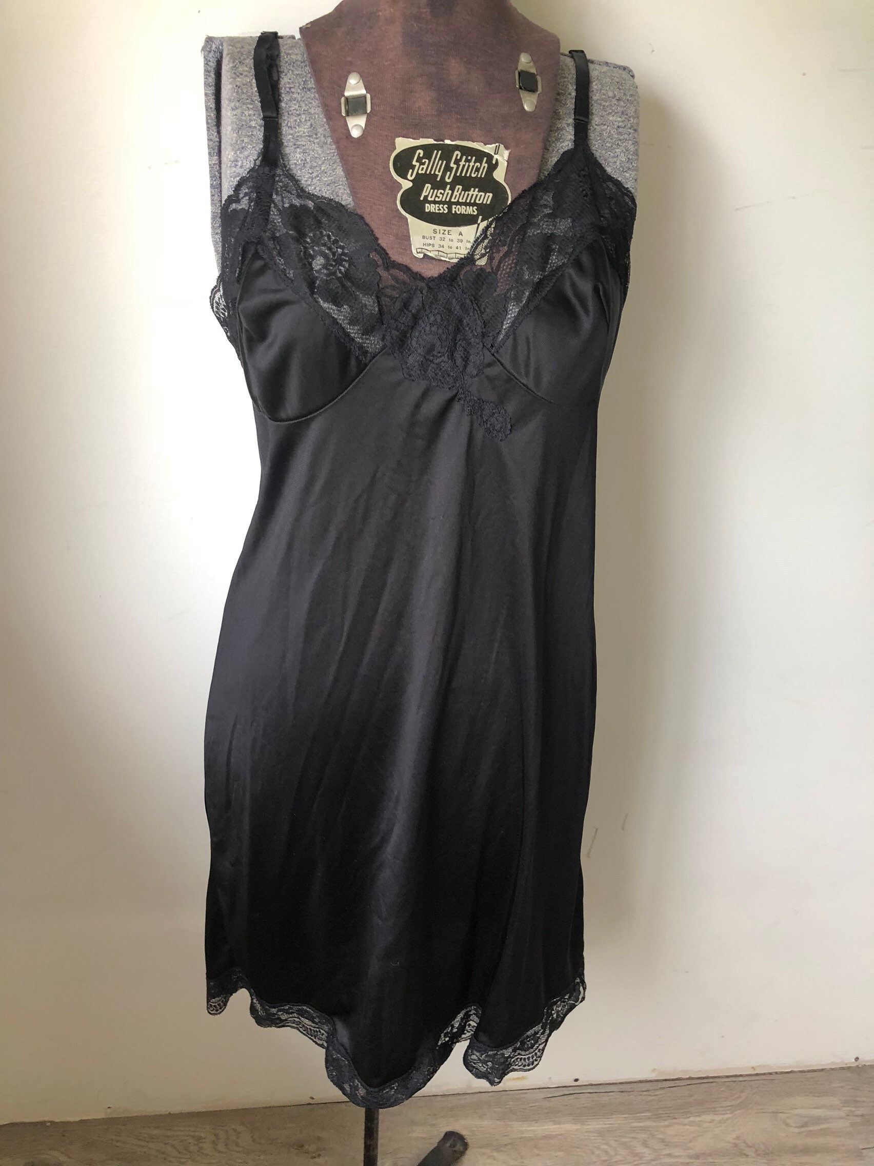 plunging neckline slip