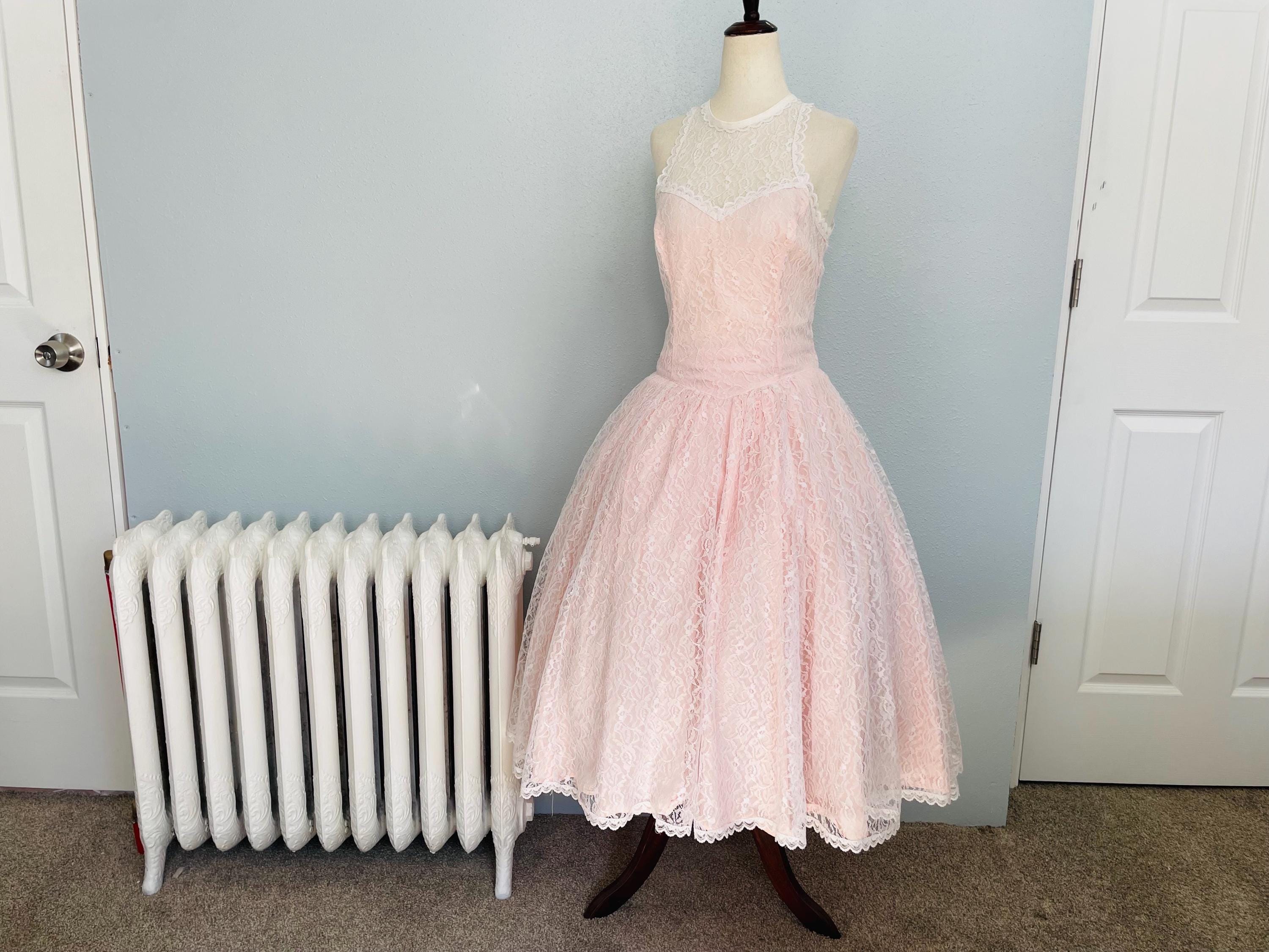 Vintage Size 9 Gunne Sax Jessica Mcclintock Dress. Open Back