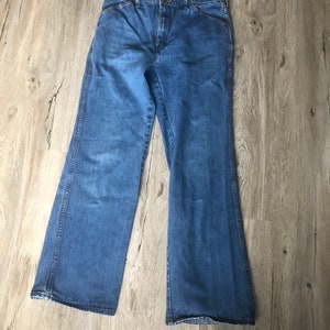 Vtg Sz 34 90s Mens Britannia Jeans. All Cotton. MI Usa.soft | Etsy