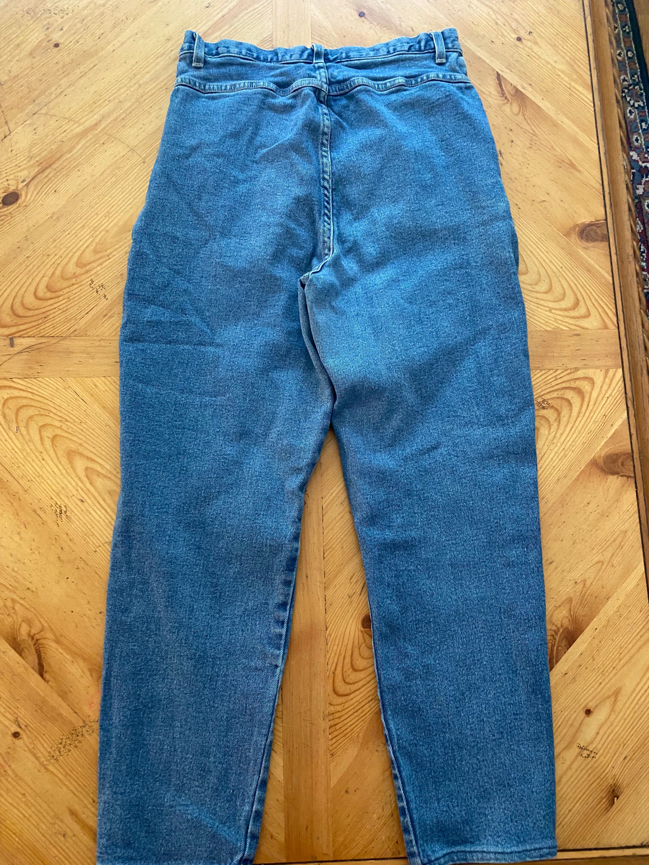 90s Sz L Extra High Rise Pocketless Forenza Jeans. Mom Pants 90s Sz L Extra High Rise Pocketless Forenza Jeans. Mom Pants