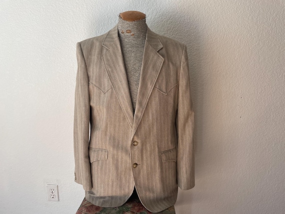 size sm/M 2 button western style Wrangler fitted … - image 2