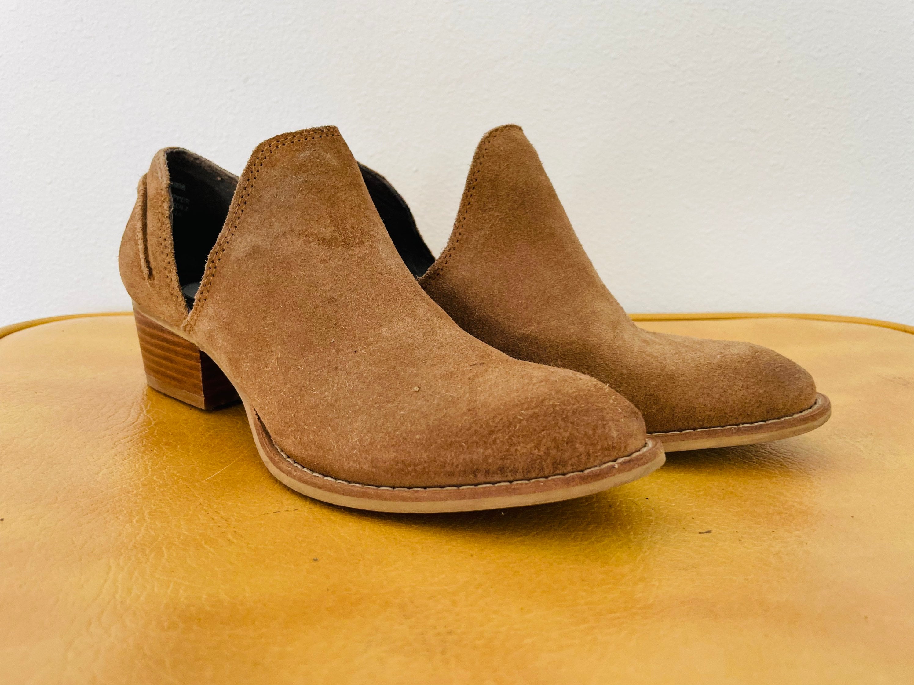 Ladies Leather Ankle Boots Size 6 Etsy Canada